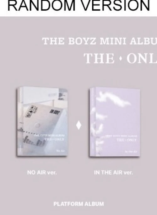 THE BOYZ 3rd Mini Album – THE ONLY | Platform, Random version