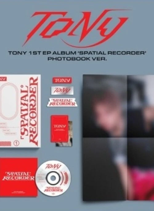 TONY 1st Mini Album – SPATIAL RECORDER | Photobook version