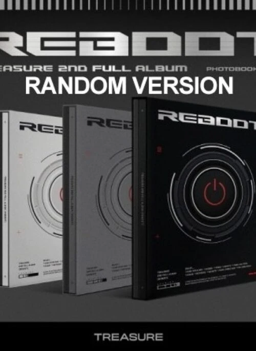 TREASURE 2nd Full Album – REBOOT | Photobook, Random version