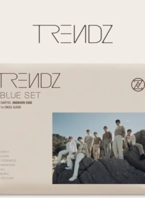 TRENDZ 1st Single Album – BLUE SET Chapter. UNKNOWN CODE