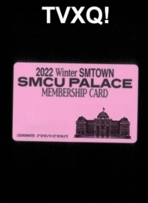 TVXQ! – 2022 WINTER SMTOWN: SMCU PALACE | Smart Album, Membership Card version