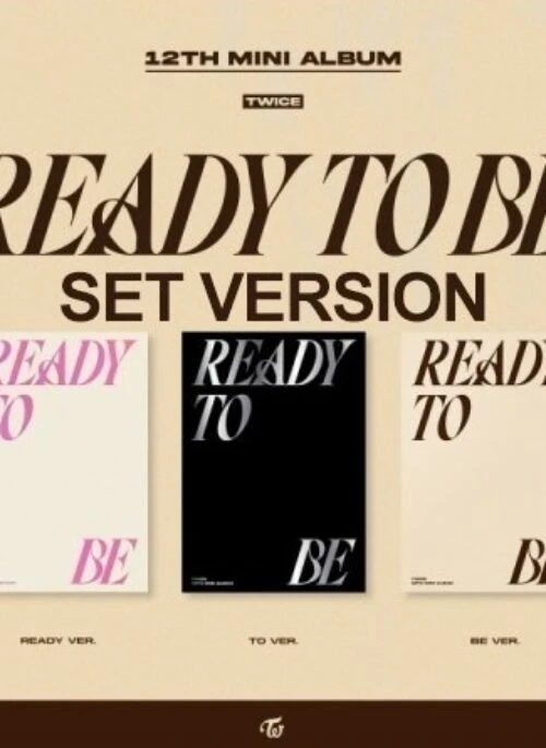 TWICE 12th Mini Album – READY TO BE | Set version