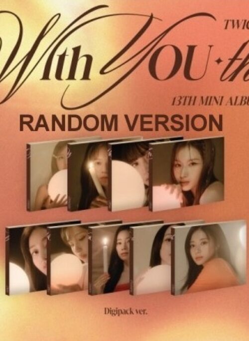 TWICE 13th Mini Album – With YOU-th | Digipack, Random version