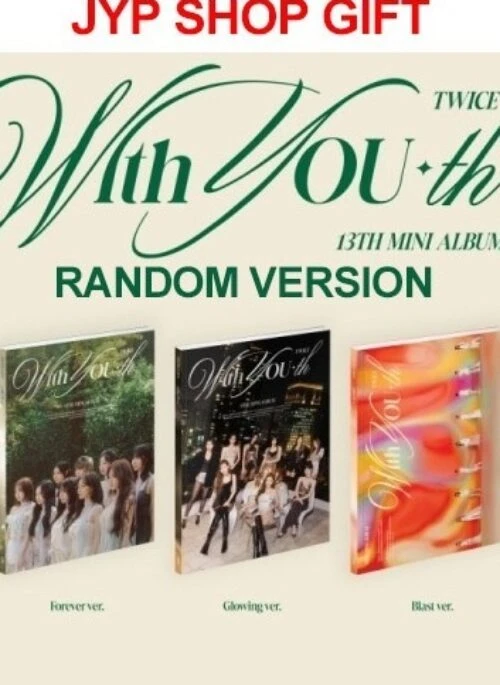 TWICE 13th Mini Album – With YOU-th | JYP Shop Gift, Random version