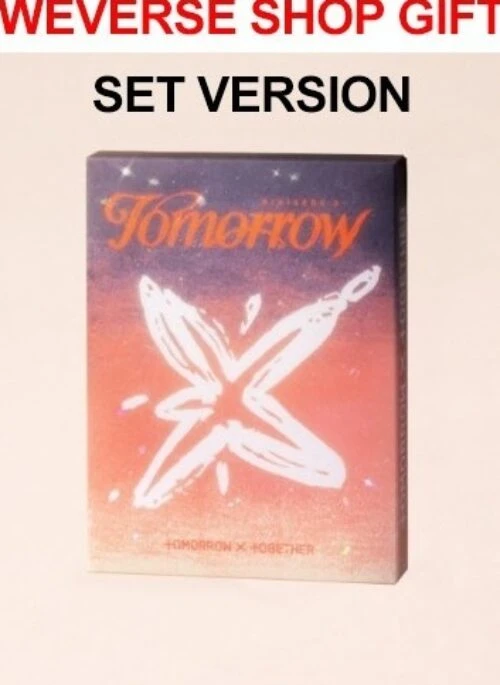 TXT Album – minisode 3: TOMORROW | Light, Weverse Shop Gift, Set version