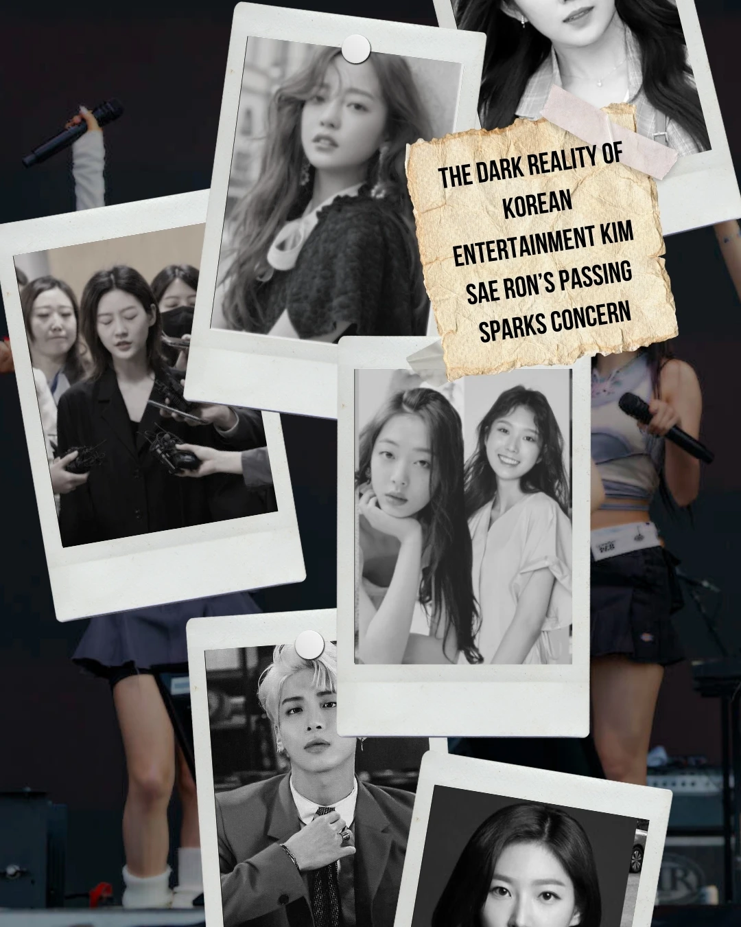 The Dark Reality of Korean Entertainment: Kim Sae Ron’s Passing Sparks Concern