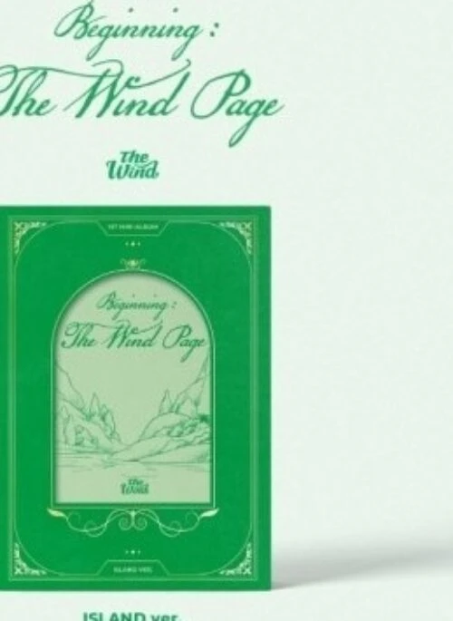 The Wind 1st Mini Album – Beginning : The Wind Page | Island version