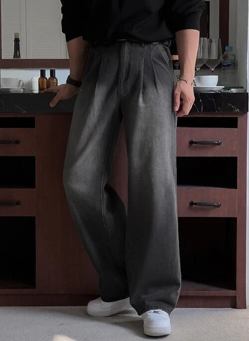 Trendy Loosefit Denim Pants