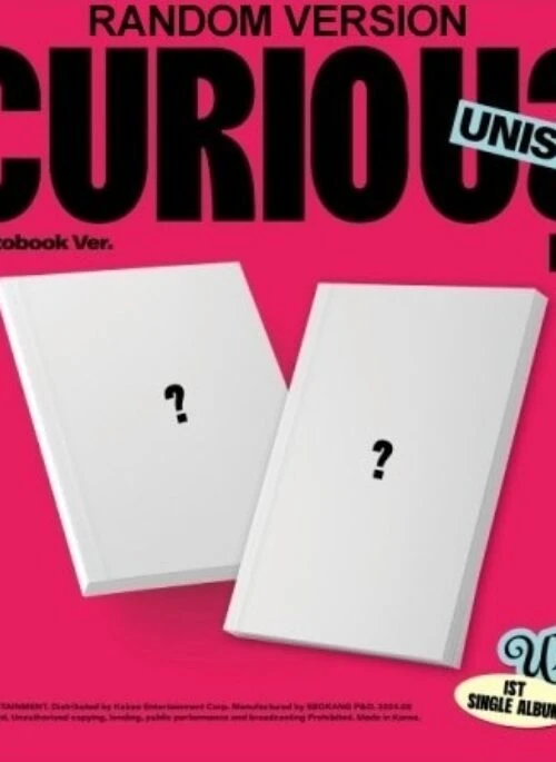 UNIS 1st Single Album – CURIOUS | Random version