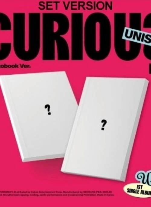 UNIS 1st Single Album – CURIOUS | Set version