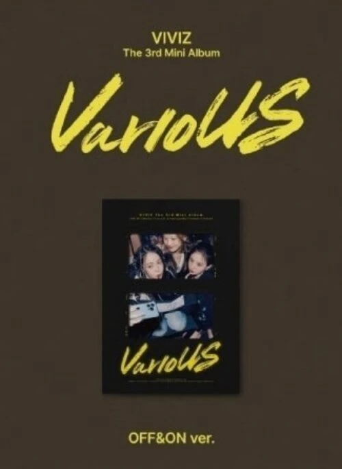 VIVIZ 3rd Mini Album – VarioUS | Photobook, OFF&ON version