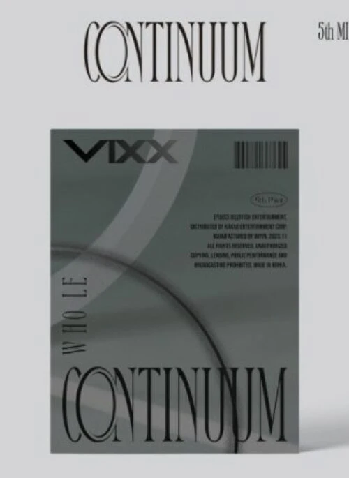 VIXX 5th Mini Album – CONTINUUM | Whole version