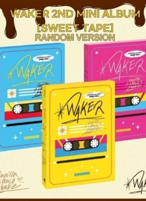 WAKER 2nd Mini Album – Sweet Tape | Random version