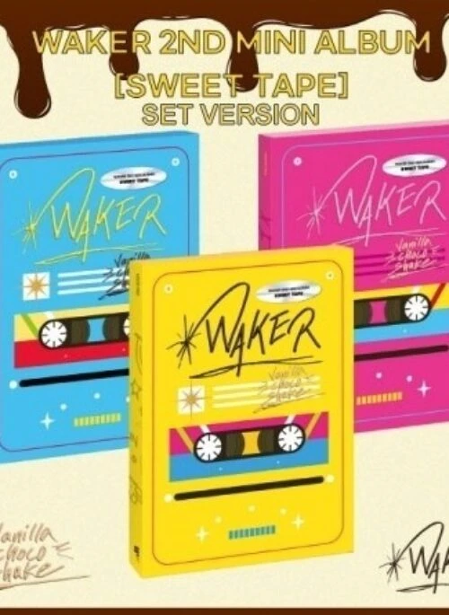 WAKER 2nd Mini Album – Sweet Tape | Set version