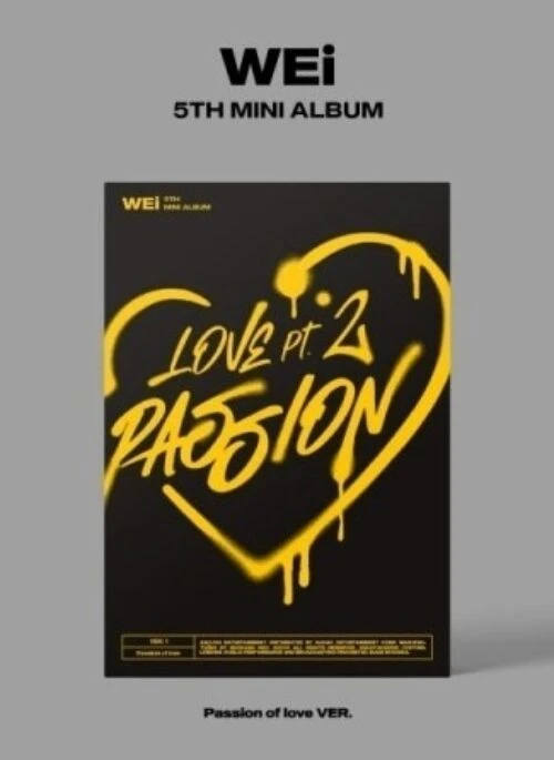 WEi 5th Mini Album – Love Pt.2 : Passion | Passion of love version