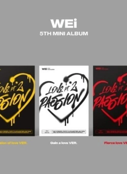 WEi 5th Mini Album – Love Pt.2 : Passion | Set version