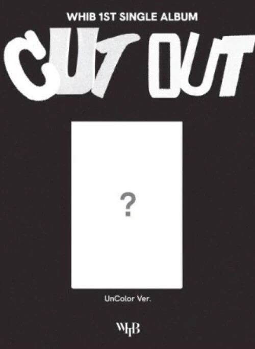 WHIB 1st Single Album – Cut-Out | unCOLOR version