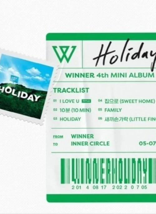 WINNER 4th Mini Album – HOLIDAY | Air-KiT