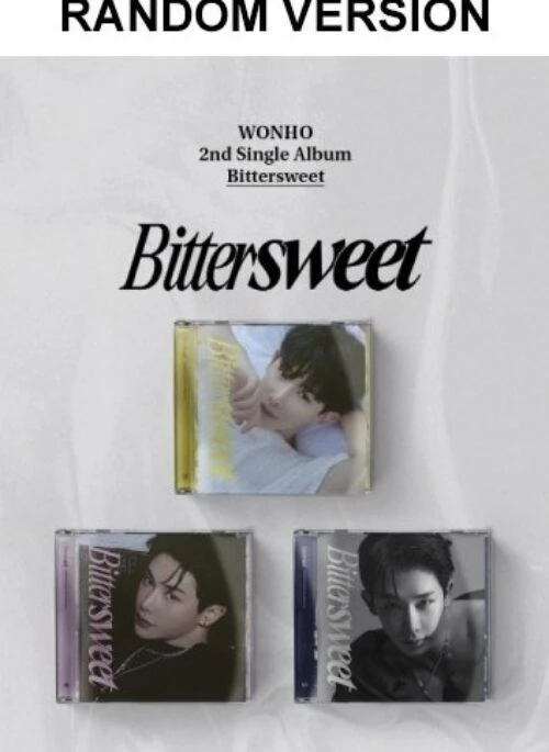 WONHO 2nd Single Album – BITTERSWEET | Jewel Case, Random version