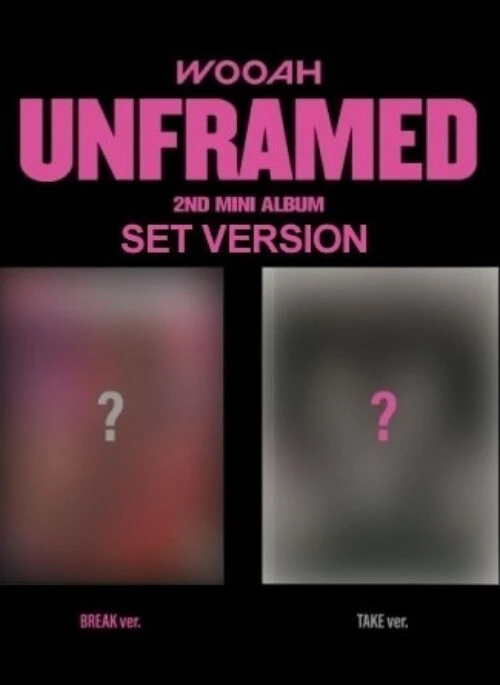 WOOAH 2nd Mini Album – UNFRAMED | Set version