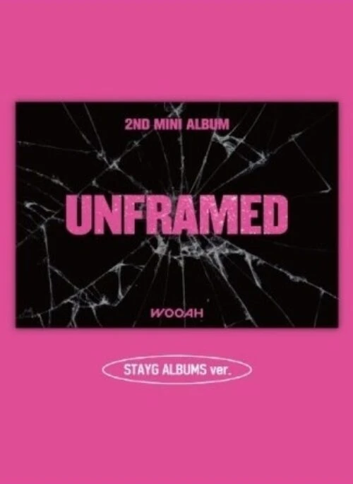 WOOAH 2nd Mini Album – UNFRAMED | StayG Albums version