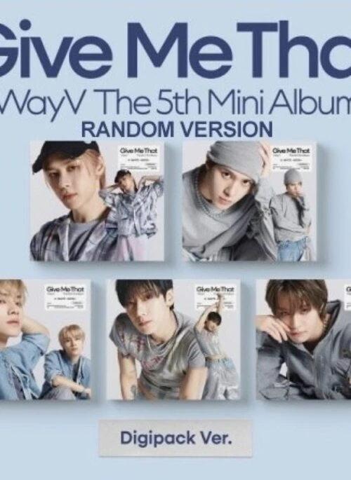 WayV 5th Mini Album – Give Me That | Digipack, Random version