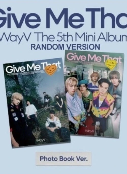 WayV 5th Mini Album – Give Me That | Photobook, Random version