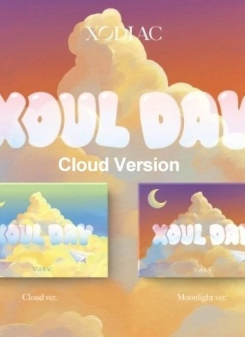 XODIAC 2nd Single Album – XOUL DAY | POCA, Cloud version