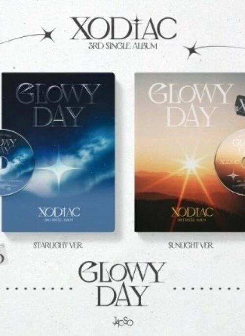 XODIAC 3rd Single Album – GLOWY DAY | Set version