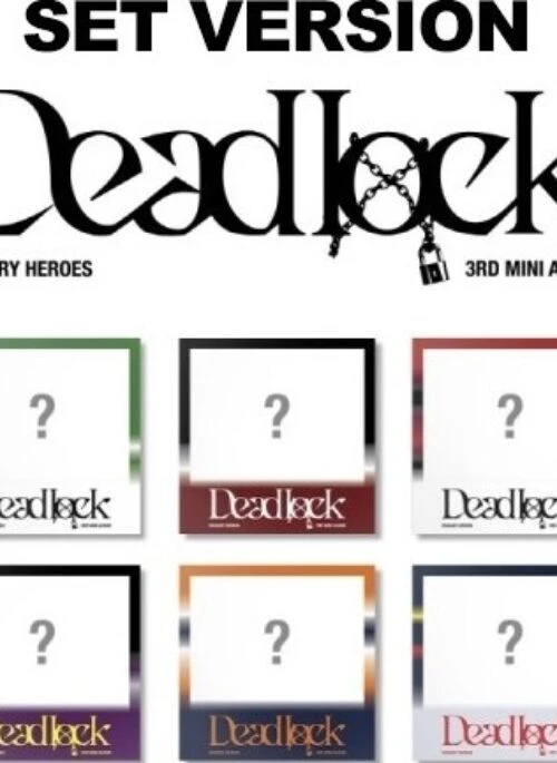 Xdinary Heroes 3rd Mini Album – Deadlock | Compact, Set version