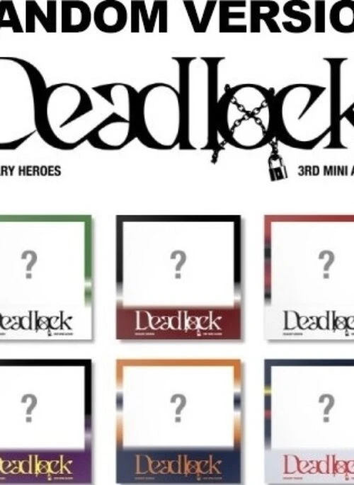 Xdinary Heroes 3rd Mini Album – Deadlock | Compact, Random version