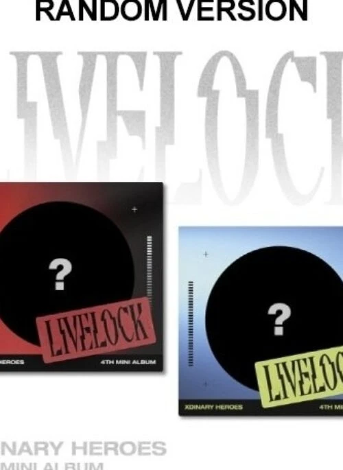 Xdinary Heroes 4th Mini Album – Livelock | Digipack, Random version