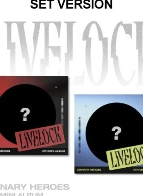 Xdinary Heroes 4th Mini Album – Livelock | Digipack, Set version