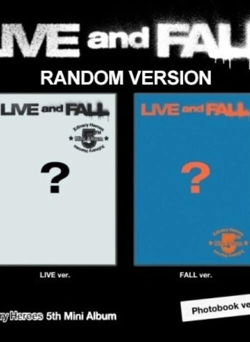 Xdinary Heroes 5th Mini Album – LIVE and FALL | Photobook, Random version