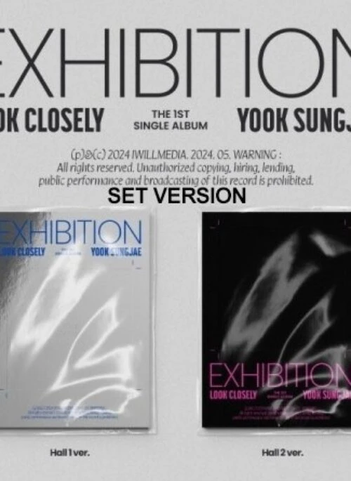 YOOK SUNG JAE 1st Single Album – EXHIBITION : Look Closely | Set version