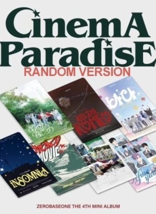 ZEROBASEONE 4th Mini Album – CINEMA PARADISE | Random version