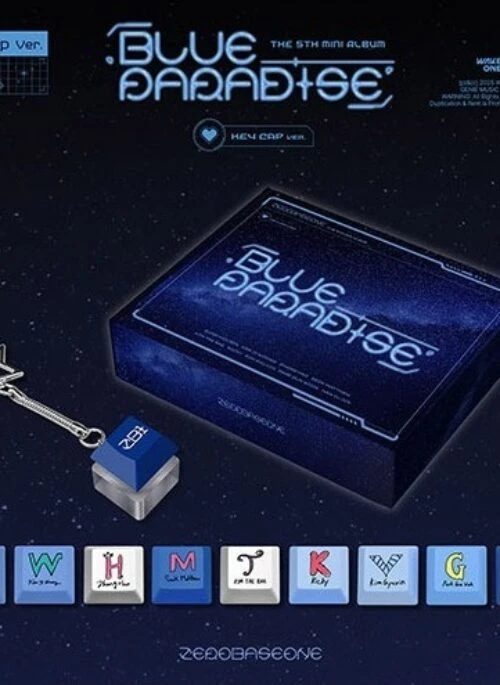 ZEROBASEONE 5th Mini Album – BLUE PARADISE | Key Cap version