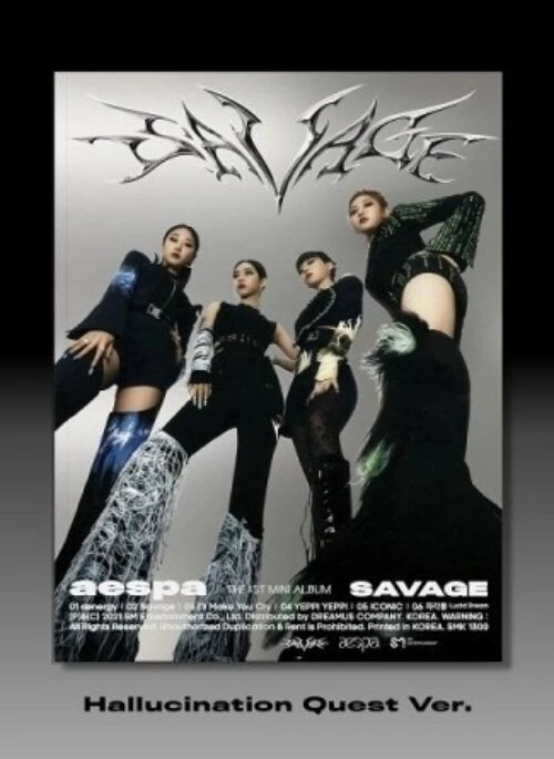 aespa 1st Mini Album – Savage | Photobook, Hallucination Quest version