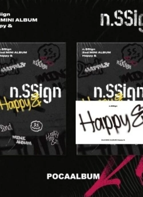 n.SSign 2nd Mini Album – Happy | POCA Album