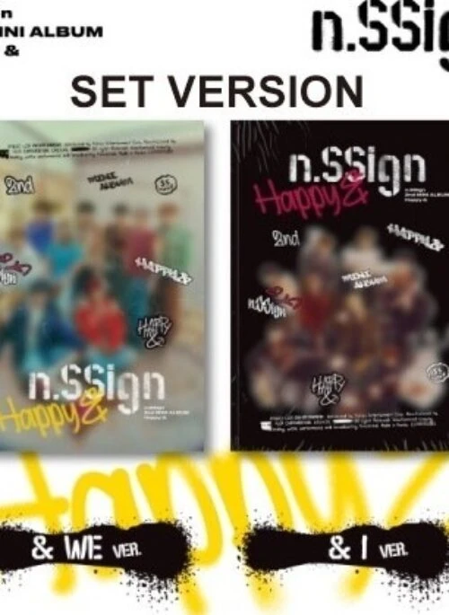 n.SSign 2nd Mini Album – Happy & | Set version