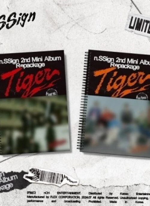 n.SSign 2nd Repackage Mini Album – Tiger | Random version