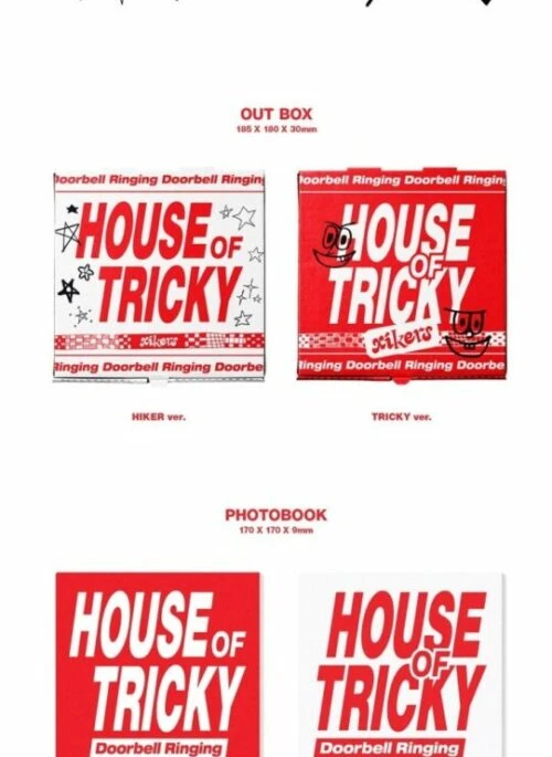 xikers 1st Mini Album – HOUSE OF TRICKY: Doorbell Ringing | HIKER version