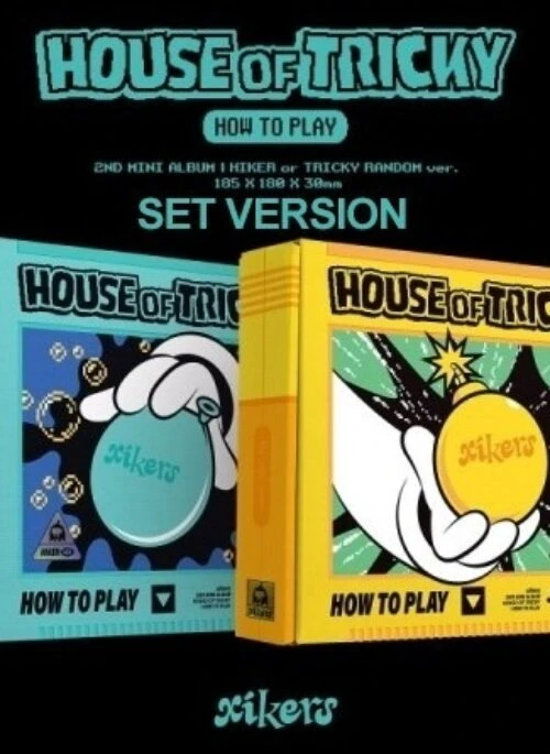 xikers 2nd Mini Album – HOUSE OF TRICKY : HOW TO PLAY | Set version