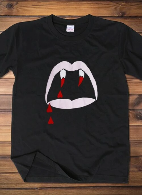 Black Vampire Fangs T-Shirt | Jimin – BTS