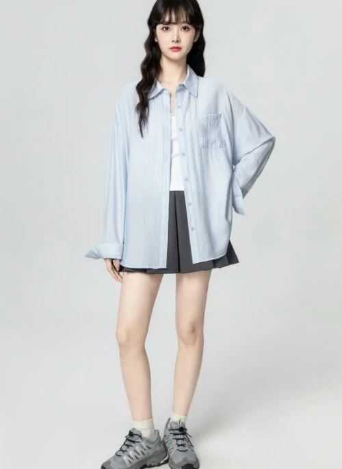 Butterfly Cutout Sun Protection Long Sleeve Shirt Jacket