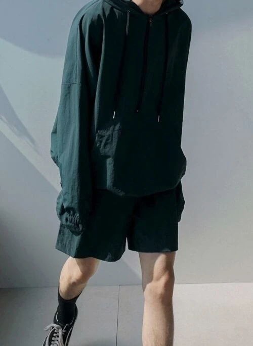 Casual Hoodie Set Korean Style Jacket