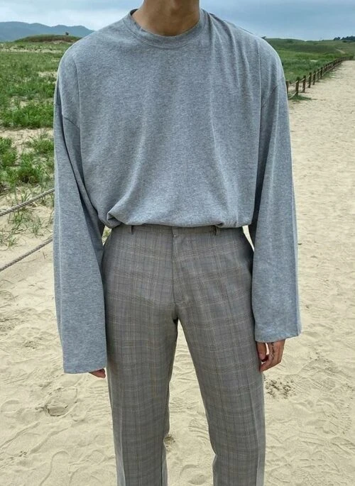 Casual Loose Fit Long Sleeve Tee
