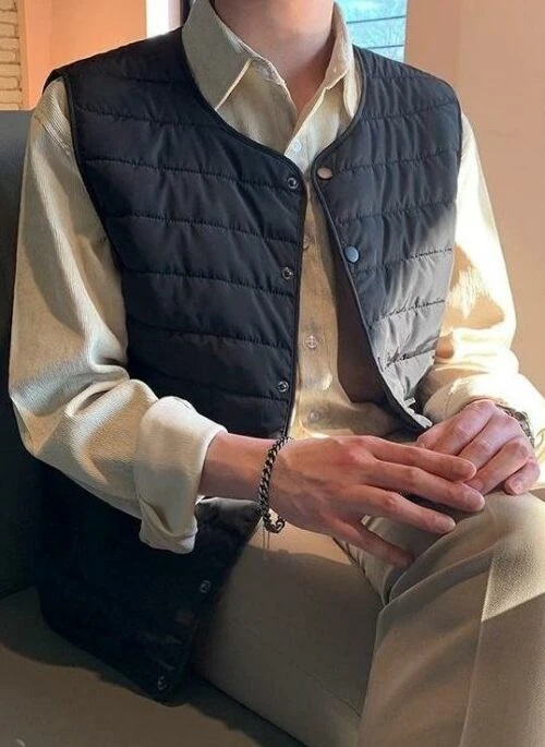 Corduroy Long Sleeve Shirt Casual Jacket