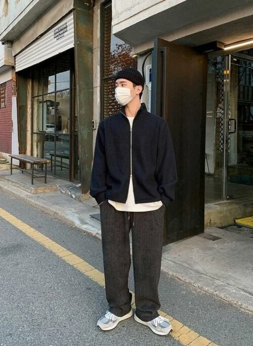 Corduroy Relaxed Fit Trousers