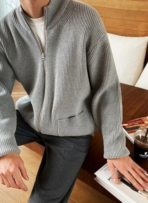 Cozy Knit Cardigan Sweater